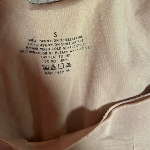 Beige Shapewear Bodysuit - Picture 3 of 3